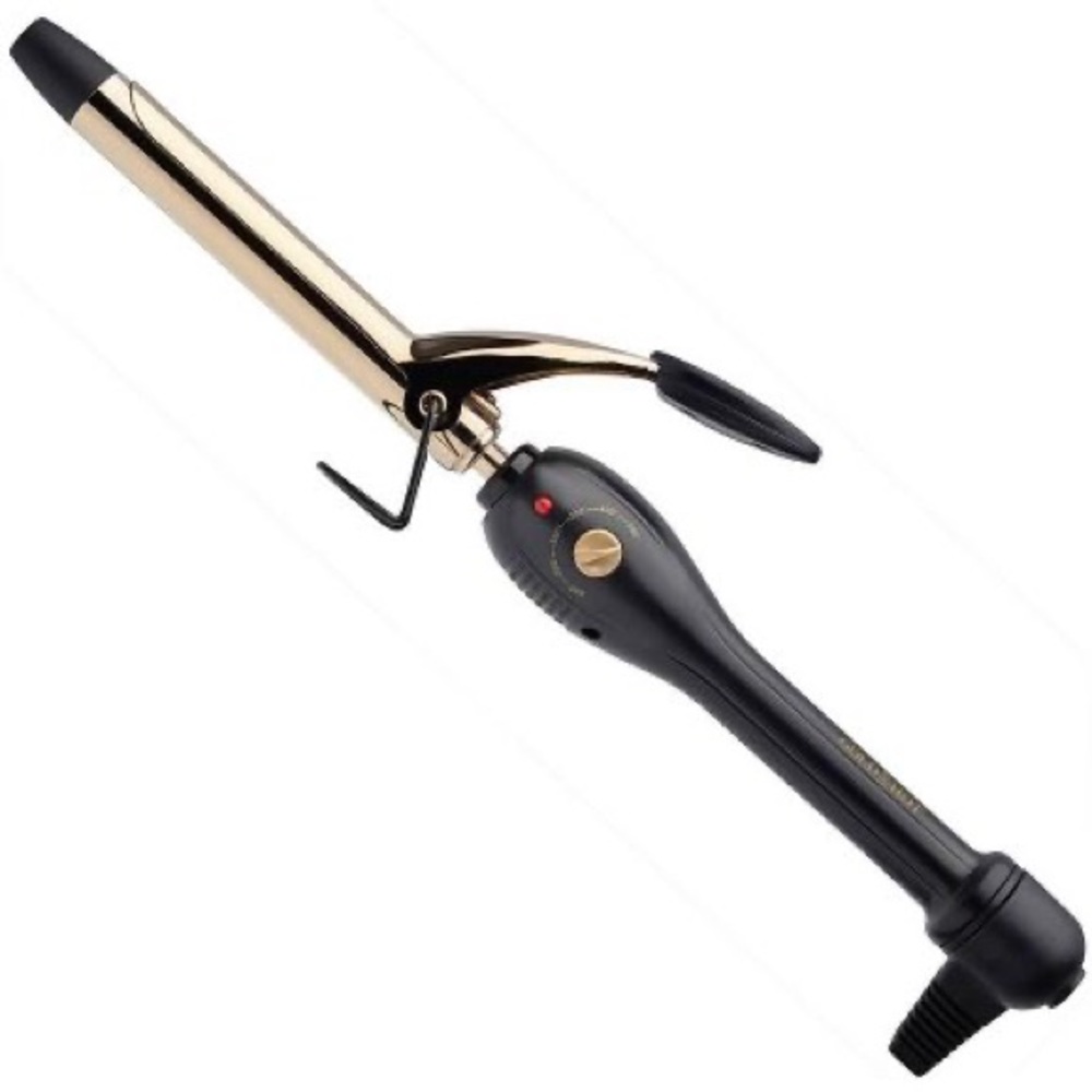 Gold N Hot 24k gold spring curling iron 3/4”